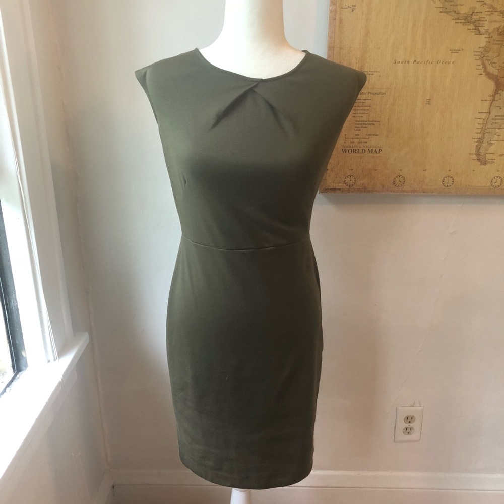 Dark Green Dress